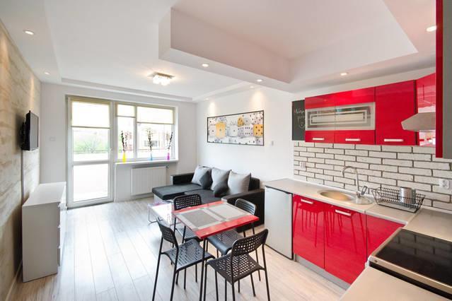 غدانسك Trefl Apartment الغرفة الصورة